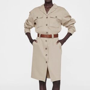 ANINE BING Zaire Skirt - Oatmeal